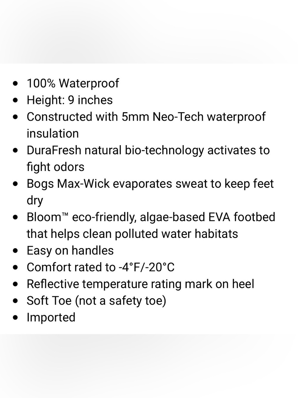 BOGS York Youth Waterproof Boots - Picture 13 of 13